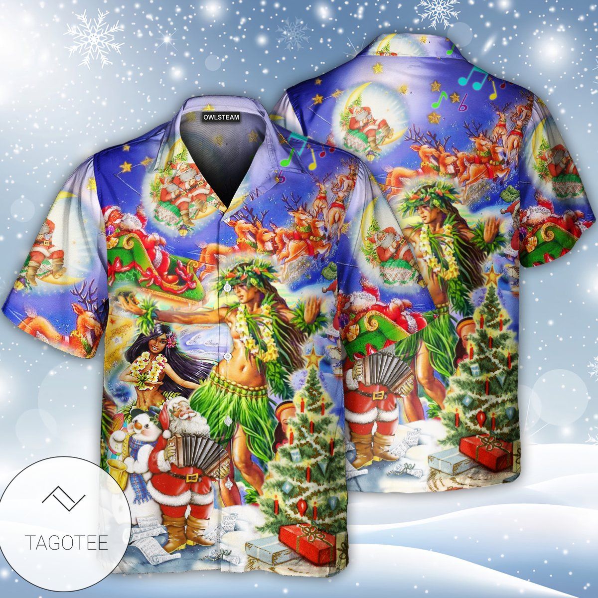 Hawaii The Aloha Merry Christmas Hawaiian Shirt Hawaii The Aloha Merry Christmas Hawaiian Shirt