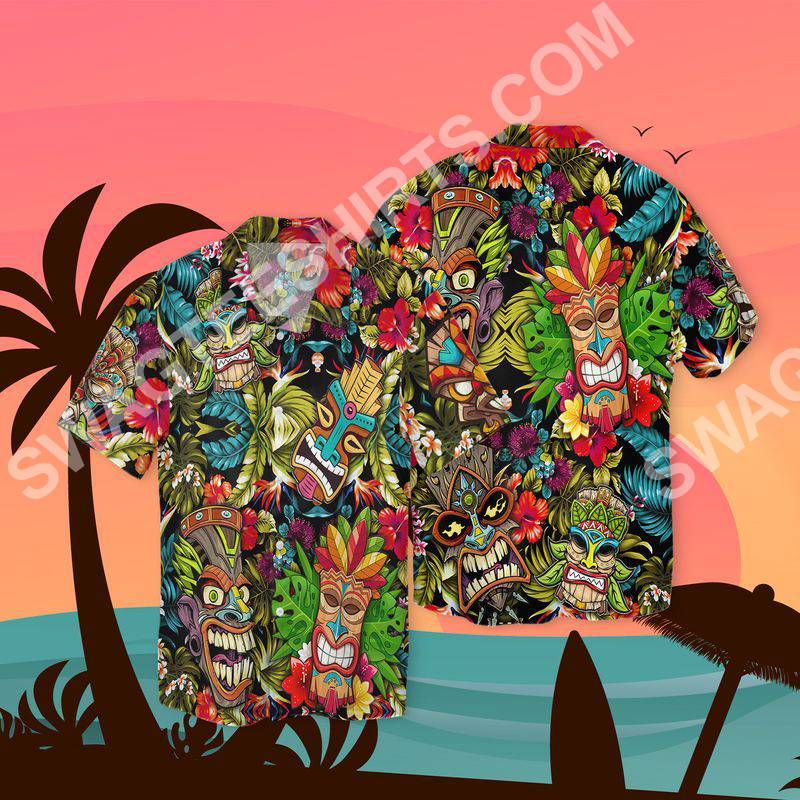 Hawaii Tropical All Over Printed Hawaiian Shirt Hawaii Tropical All Over Printed Hawaiian Shirt