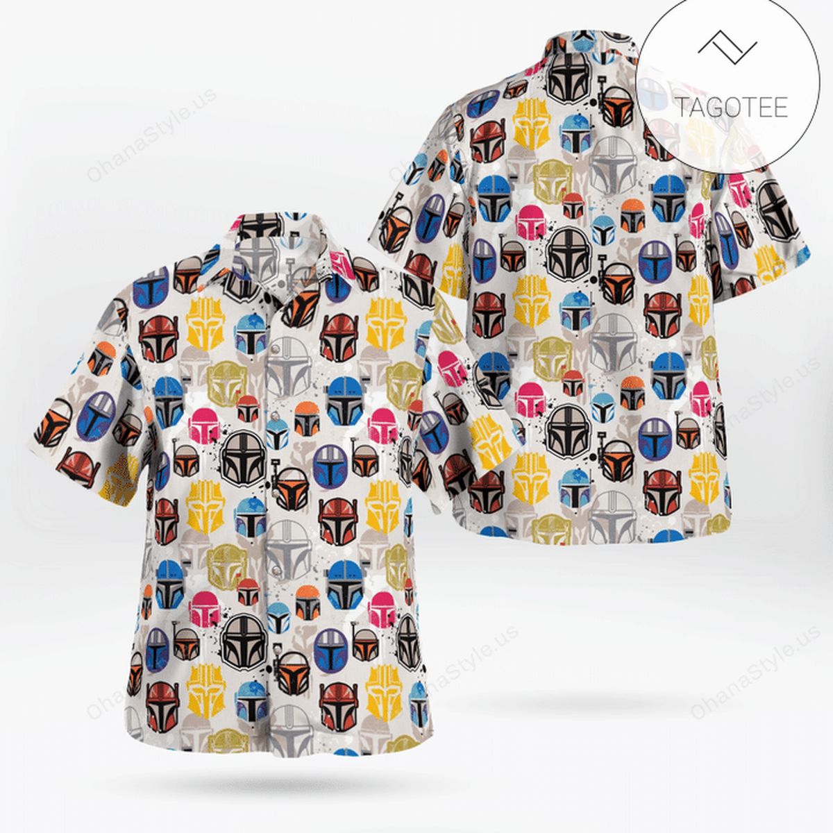Head Icons Star Wars Hawaiian Shirt- Tagotee Head Icons Star Wars Hawaiian Shirt- Tagotee