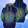 Hippie Trippy She’S An Old Soul With Young Eyes 3D Hoodie