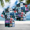 Hockey Heartbeat Hawaiian Shirt Summer Button Up
