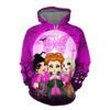 Hocus Pocus Breast Cancer Awareness 3D Hoodie