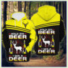 Hold My Beer I See A Deer 3D Hoodie