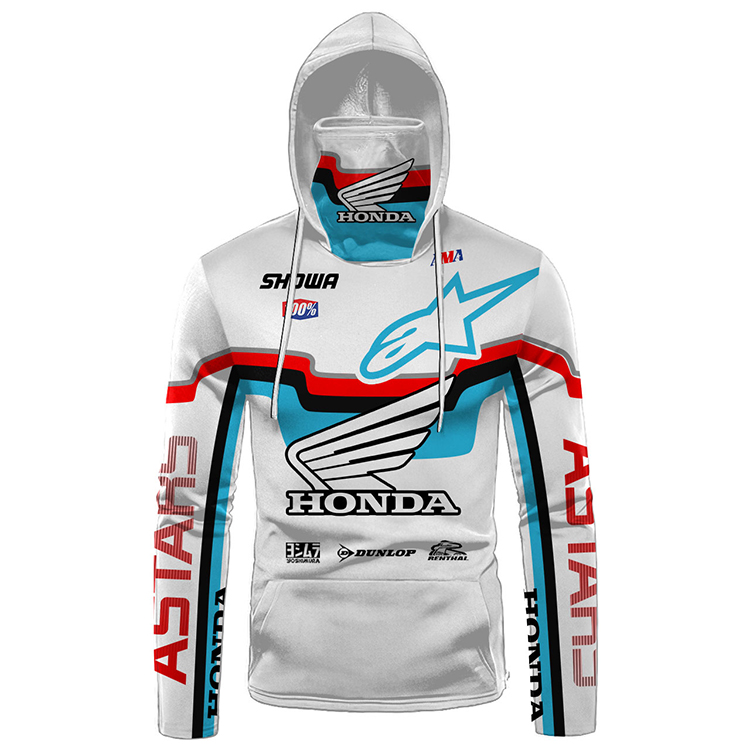 Honda Alpinestars 3D Hoodie Mask Honda Alpinestars 3D Hoodie Mask