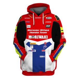 Honda Moriwaki Althea Honda Team Hrc 3D Hoodie