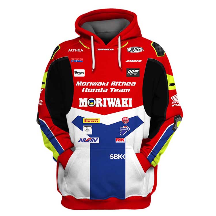 Honda Moriwaki Althea Honda Team Hrc 3D Hoodie Honda Moriwaki Althea Honda Team Hrc 3D Hoodie