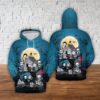 Horror Character Night 3D All Over Print Hoodie