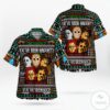 Horror Movie Characters They Know If You’Ve Been Naughty Hawaiian Shirt