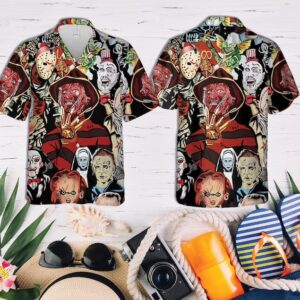 Horror Squad Tropical Hawaiian Shirt
