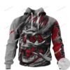 Houston Texans Skull Jersey 3D Hoodie