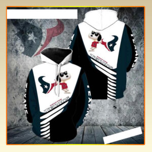 Houston Texans Snoopy 3D Hoodie