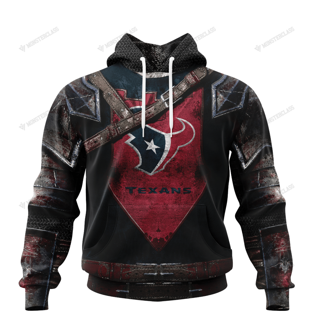 Houston Texans Warrior 3D Shirt Houston Texans Warrior 3D Shirt