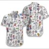 I Love Usa Hawaiian Shirt Summer Button Up