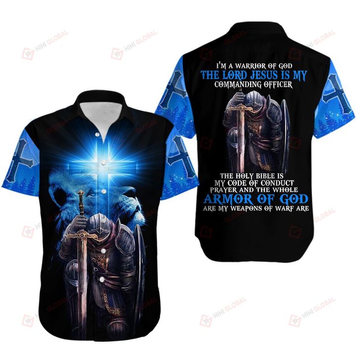 I’M A Warrior Of God Hawaiian Shirt And 3D Hoodie I’M A Warrior Of God Hawaiian Shirt And 3D Hoodie