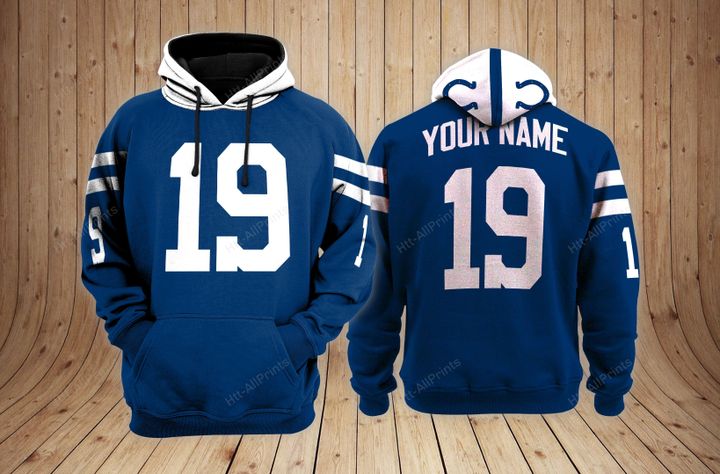 Indianapolis Colts Custom Name Hoodie Indianapolis Colts Custom Name Hoodie