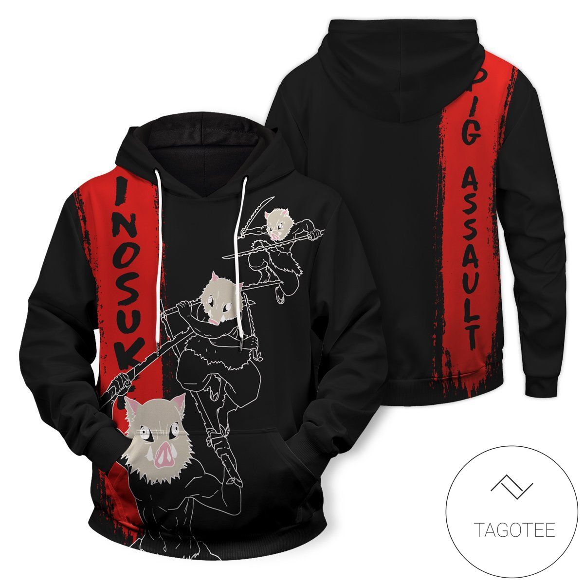 Inosuke Hashibira Pullover Hoodie Inosuke Hashibira Pullover Hoodie