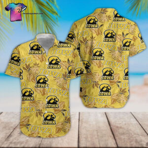 Iowa Hawkeyes Full Printing Hawaiian Shirt