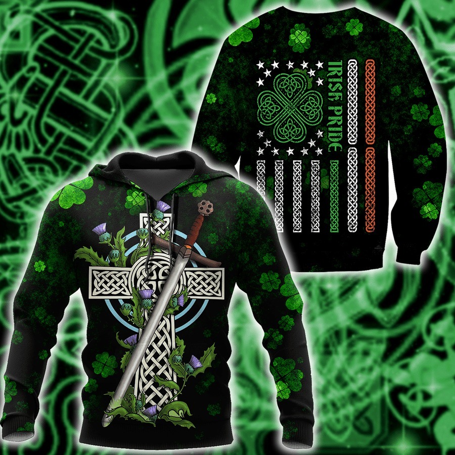 Irish St Patrick Day 3D Hoodie Irish St Patrick Day 3D Hoodie