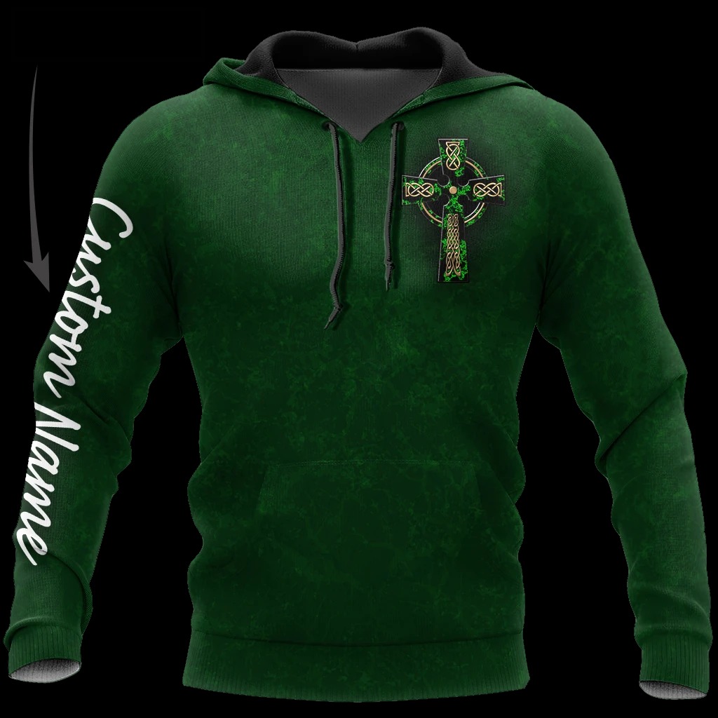 Irish St.Patrick Day 3D Personalized Custom Name Hoodie And Shirts Irish St.Patrick Day 3D Personalized Custom Name Hoodie And Shirts