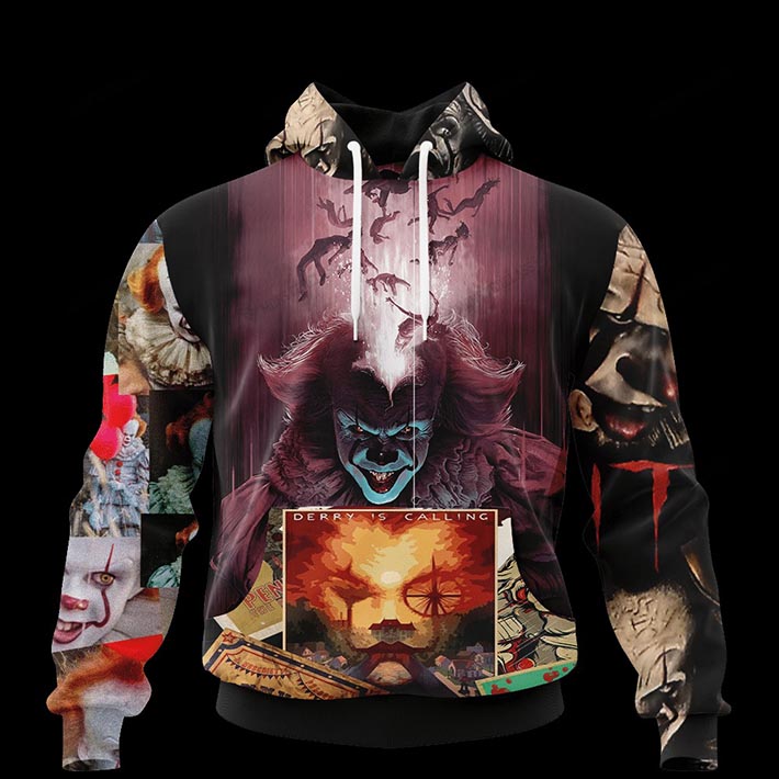 It Pennywise Halloween Horror 3D Hoodie It Pennywise Halloween Horror 3D Hoodie