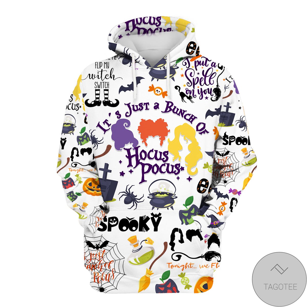 It’S Just A Bunch Of Hocus Pocus 3D Hoodie It’S Just A Bunch Of Hocus Pocus 3D Hoodie
