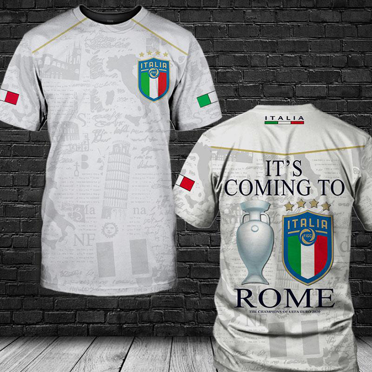 Italia It’S Coming To Rome We Are Champions 3D Hoodie And Shirt Italia It’S Coming To Rome We Are Champions 3D Hoodie And Shirt