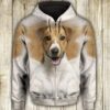 Jack Russell Terrier 3D Hoodie