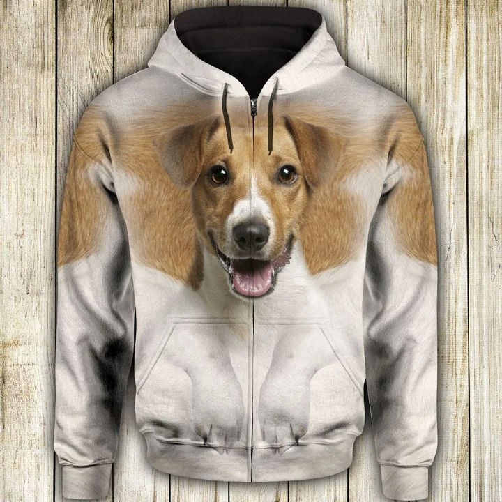 Jack Russell Terrier 3D Hoodie Jack Russell Terrier 3D Hoodie