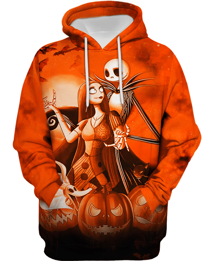 Jack Skelington And Sally Halloween Night Shirt Jack Skelington And Sally Halloween Night Shirt