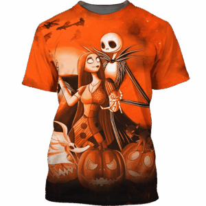 Jack Skelington And Sally Halloween Night Shirt