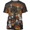 Jack Skelington Halloween Shirt And Hoodie