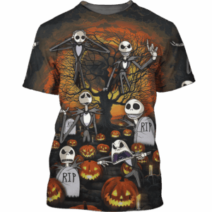 Jack Skelington Halloween Shirt And Hoodie