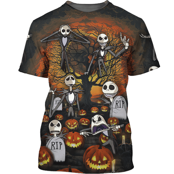 Jack Skelington Halloween Shirt And Hoodie Jack Skelington Halloween Shirt And Hoodie