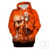 Jack Skellington And Sally Halloween Night 3D Hoodie