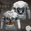 Jack Skellington Nothing Scare Me I’M A Raiders Fan Halloween 3D Hoodie