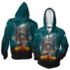 Jack Skellington Philadelphia Eagles 3D Hoodie