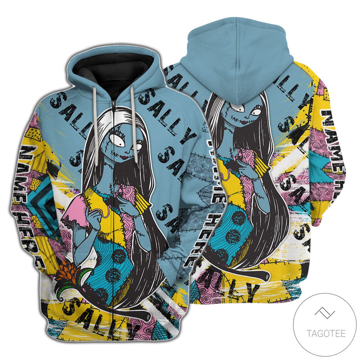 Jack Skellington Sally The Nightmare Before Christmas Hoodie Jack Skellington Sally The Nightmare Before Christmas Hoodie