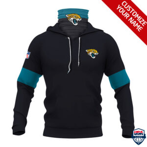 Jacksonville Jaguars Ver 01 Personalized 3D Mask Hoodie