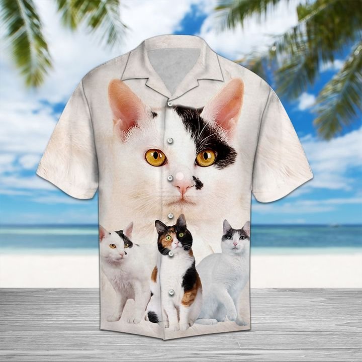 Japanese Bobtail Great Hawaiian Shirt Summer Button Up Japanese Bobtail Great Hawaiian Shirt Summer Button Up