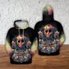 Jason Vooheers Welcome To Crystal Lake Horror 3D Hoodie