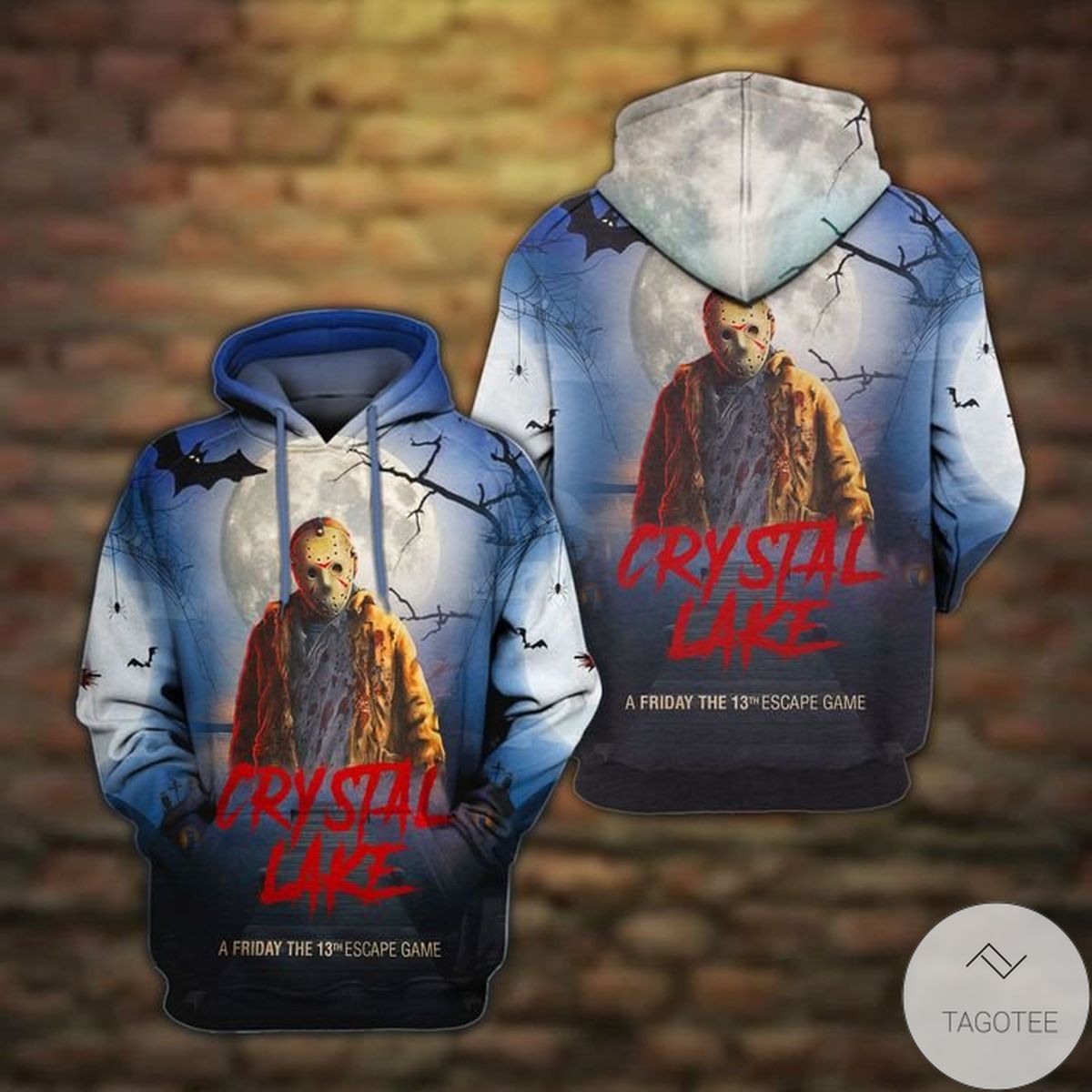 Jason Voohees Crystal Lake 3D Hoodie Jason Voohees Crystal Lake 3D Hoodie