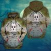 Jason Voorhees Camp Crystal Lake Running Team 3D Hoodie