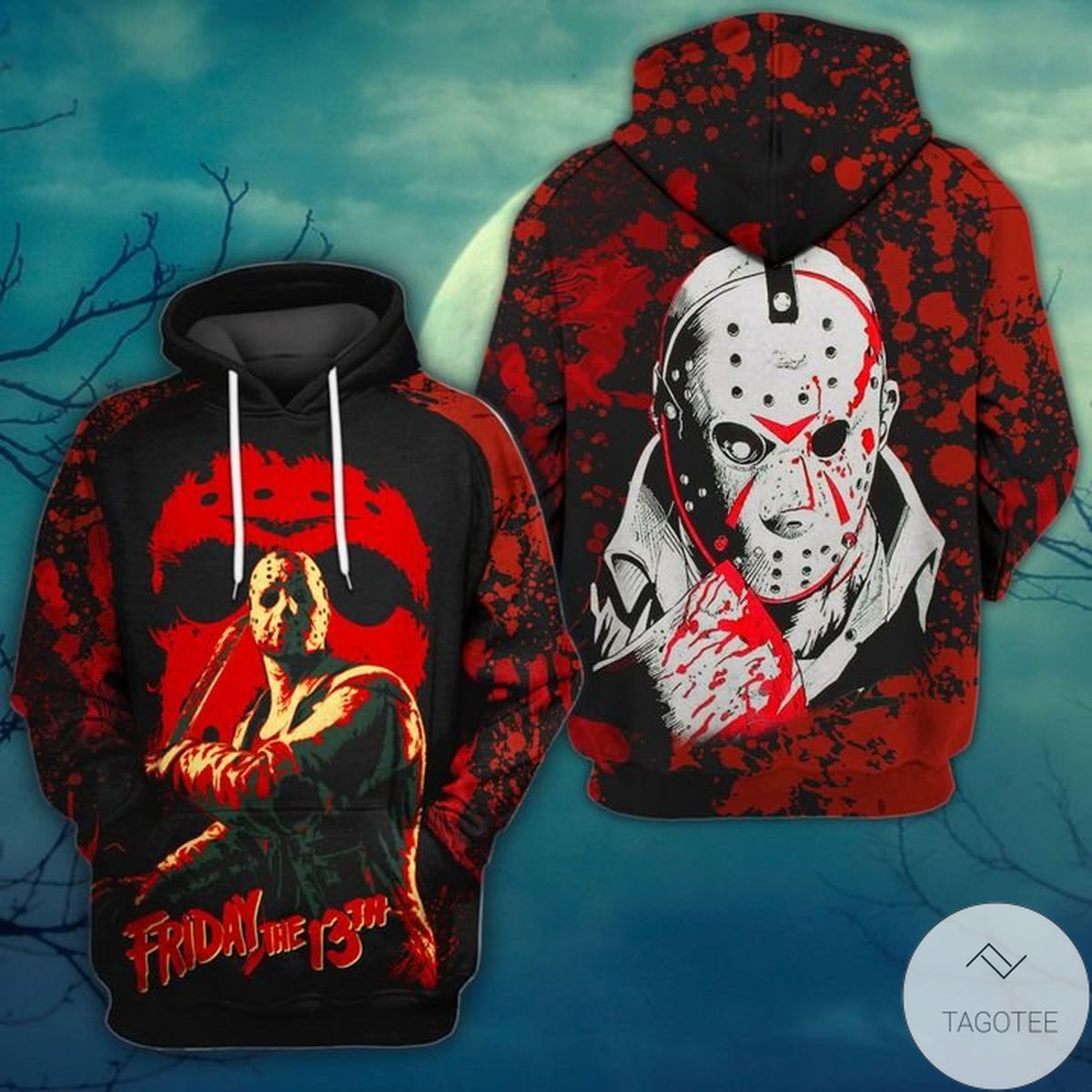Jason Voorhees Friday The 13Th 3D Hoodie Jason Voorhees Friday The 13Th 3D Hoodie