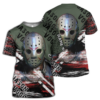 Jason Voorhees Friday The 13Th Custom Name Hoodie And Sweatshirt