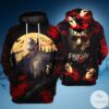 Jason Voorhees Horror Characters Halloween 3D Hoodie