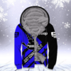 Jeep Just Gonna Send It Blue Fleece Hoodie