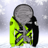 Jeep Just Gonna Send It Green Fleece Hoodie