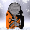 Jeep Just Gonna Send It Orange Fleece Hoodie