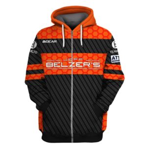 Jeff Belzer’S Personalized 3D Zip Hoodie