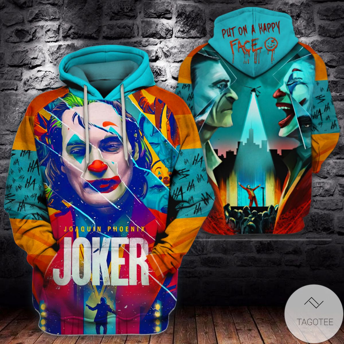 Joaquin Phoenix Joker 3D Hoodie Joaquin Phoenix Joker 3D Hoodie